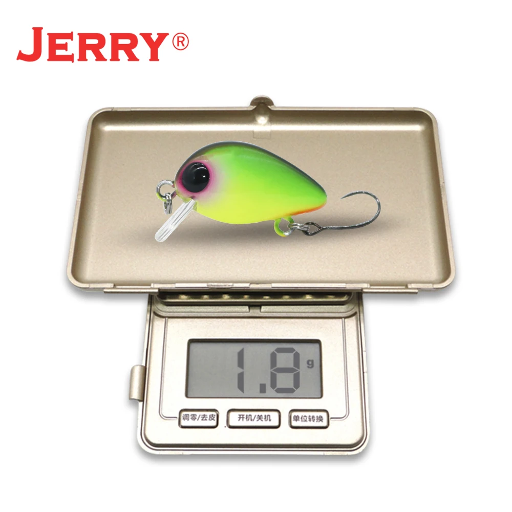 Jerry с накатанной головкой плавающий мини VIB микро рыболовные приманки Воблеры