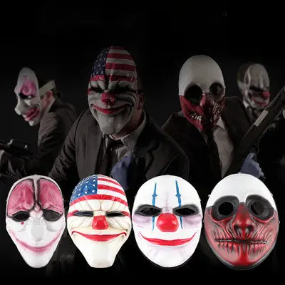 Маска для Хэллоуина PayDay2 игра PayDay 2 серии маска танцевальной вечеринки страшный