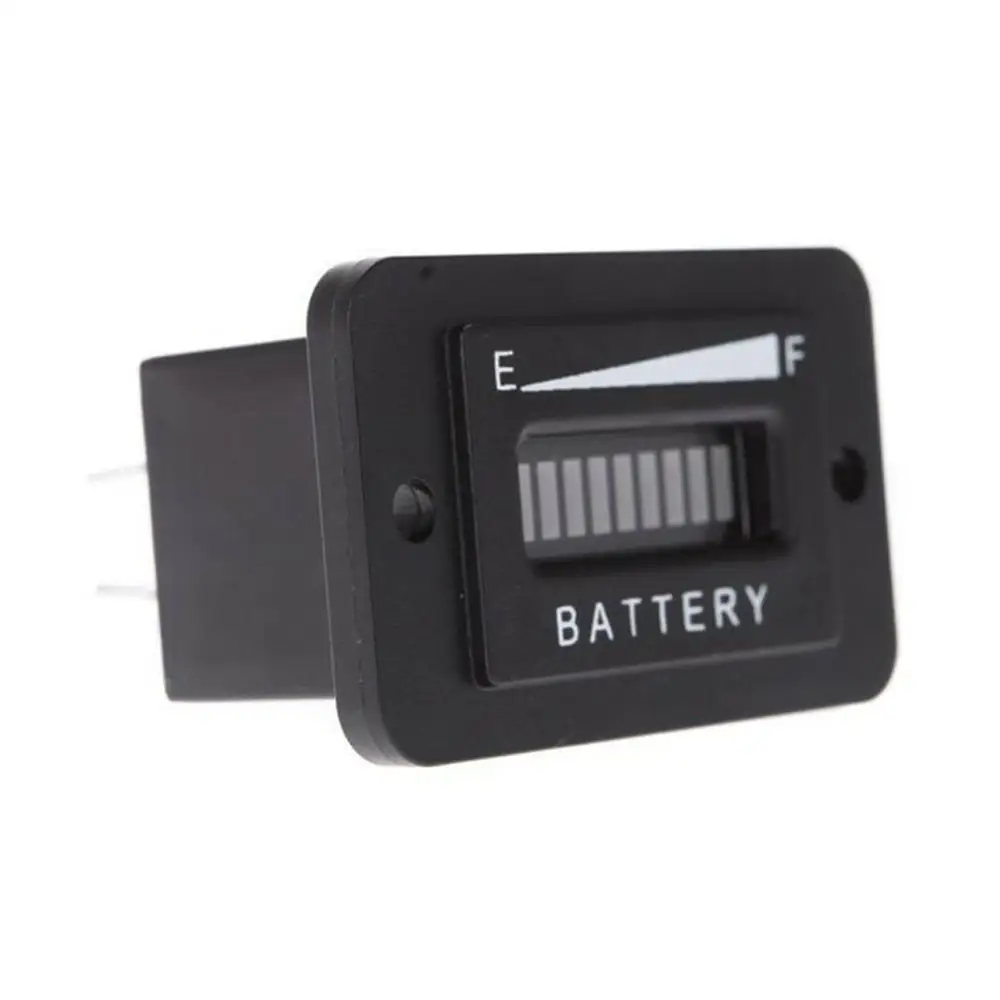 Индикатор заряда аккумулятора 48 В светодиодный индикатор батареи измеритель