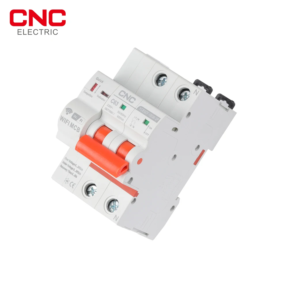 Реле Напряжения CNC 2P Tuya с поддержкой Wi-Fi |