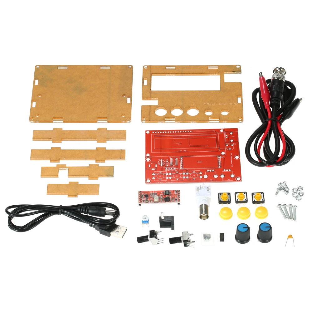 AD9833 Высокоточный генератор сигналов DIY Kit синусоидальный/треугольный/квадратный