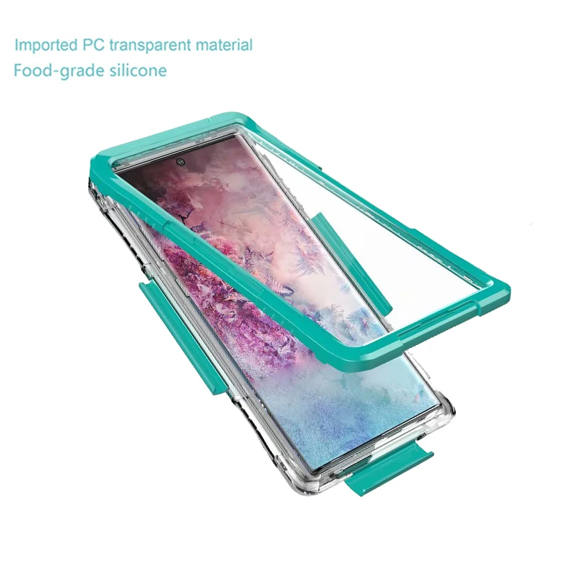 Водонепроницаемый чехол для Samsung Note 10 Plus 9 8 водонепроницаемый грязеотталкивающий