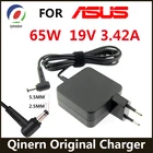 Оригинальный адаптер для ноутбука 19V 3.42A 65W 5,5*2,5 MM для ASUS X401A X550C A450C Y481 X501LA X551C V85 X555 A52F  TOSHIBA