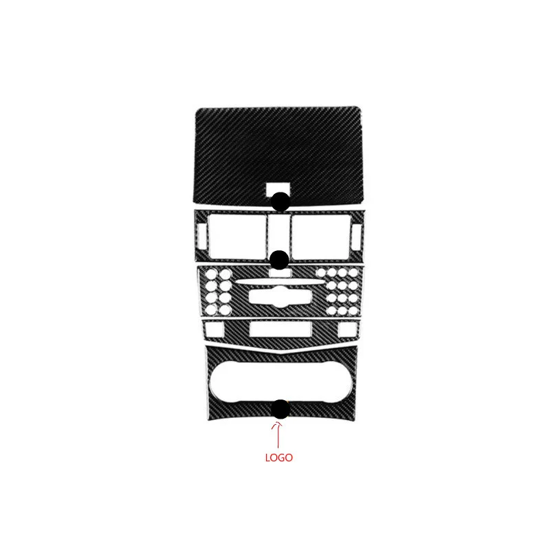 

Fit For Mercedes-Benz C-Class W204 (2007-2010) carbon fiber central control CD air conditioning panel decoration