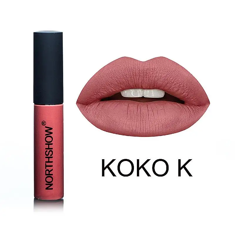 KOKO K BearPaw, новинка, 12 цветов, женский блеск для губ, косметика, жидкая помада, матовая, бархатная, стойкий, телесный, красный, сверкающий блеск для губ, косметика - Цвет: KOKO K