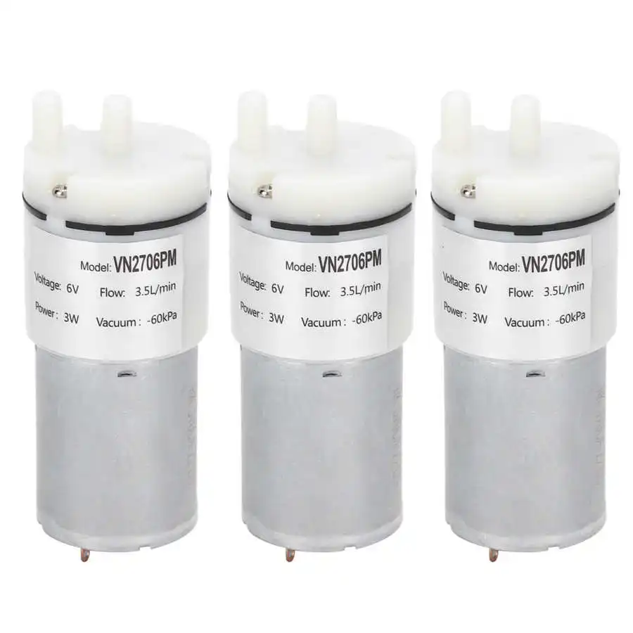 3 предмета в комплекте с источником питания от постоянного тока 6V микро водяной