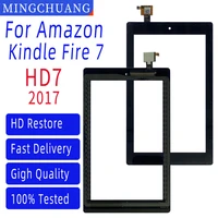 original black 7 0 for amazon kindle fire hd7 hd 7 2017 touch screen digitizer sensor glass panel replacement accessories