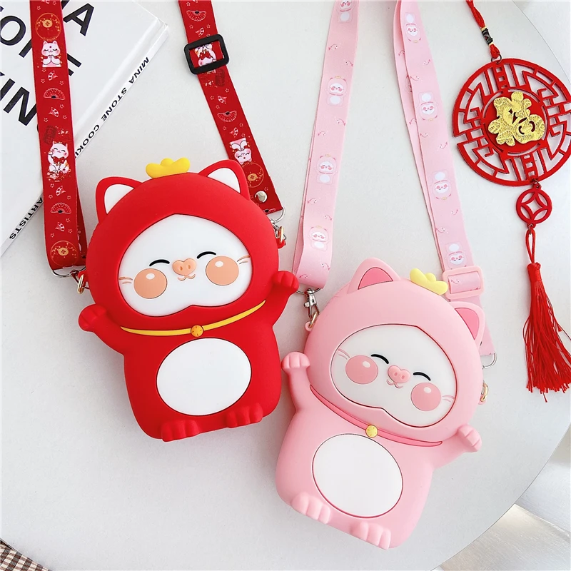 Женская розовая сумка на плечо из силикагеля модная сумочка мессенджер