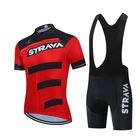 2021, велосипедная одежда, мужской комплект для горного велосипеда Strava, быстросохнущая футболка для горного велосипеда, Комплект футболок для мужчин