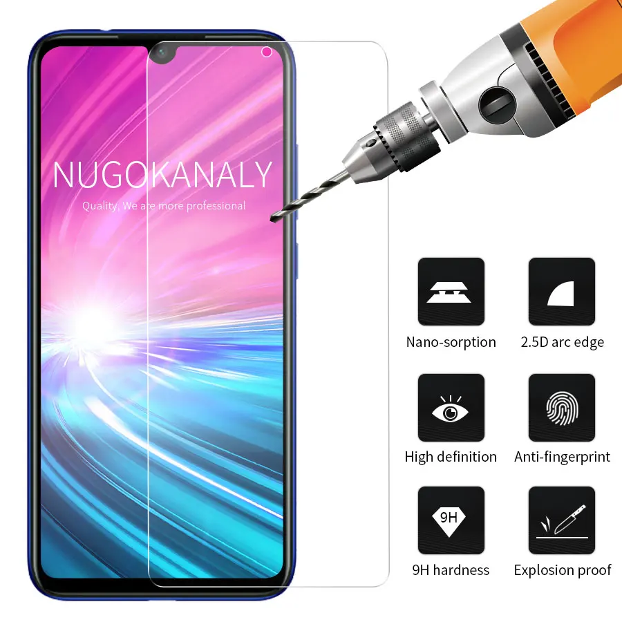 Защитное стекло для Xiaomi Redmi 7 Note7 Note закаленное Pro Защитная стеклянная пленка