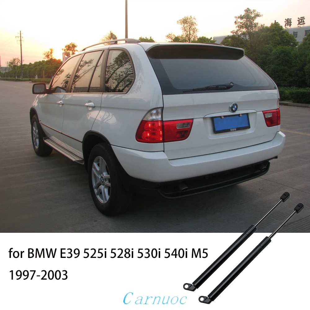 2x багажника Лифт Поддержка s газовые стойки для BMW E39 525i 528i 530i 540i M5 1997-2003 багажник