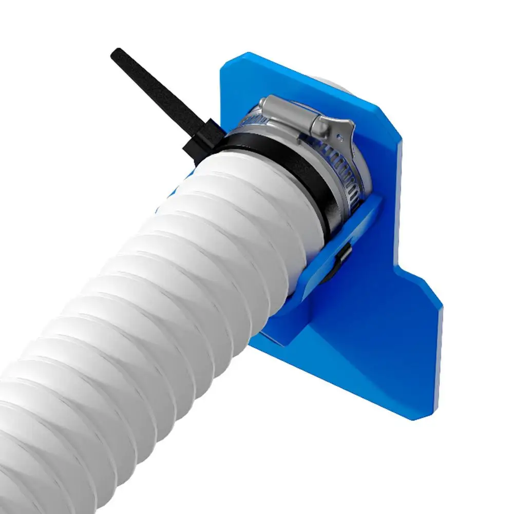 

Держатель для труб для бассейна крепление для труб 30-37 мм подходит для лучшего выхода шланга от 30 мм до 37 мм с кабельной стяжкой