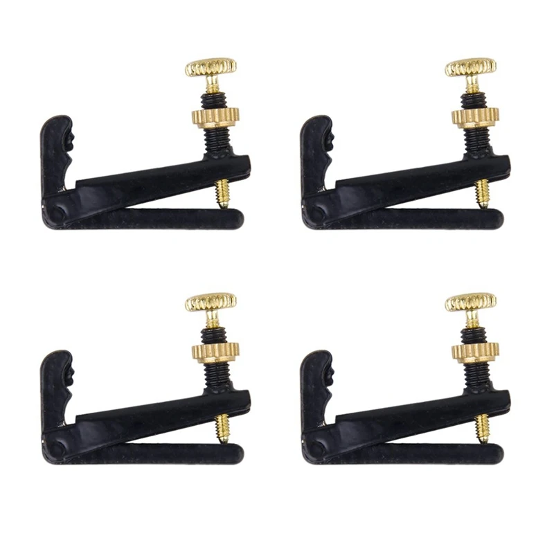 

4 piece 3/ 4-4/ 4 Violin Fine Tuner String Plate