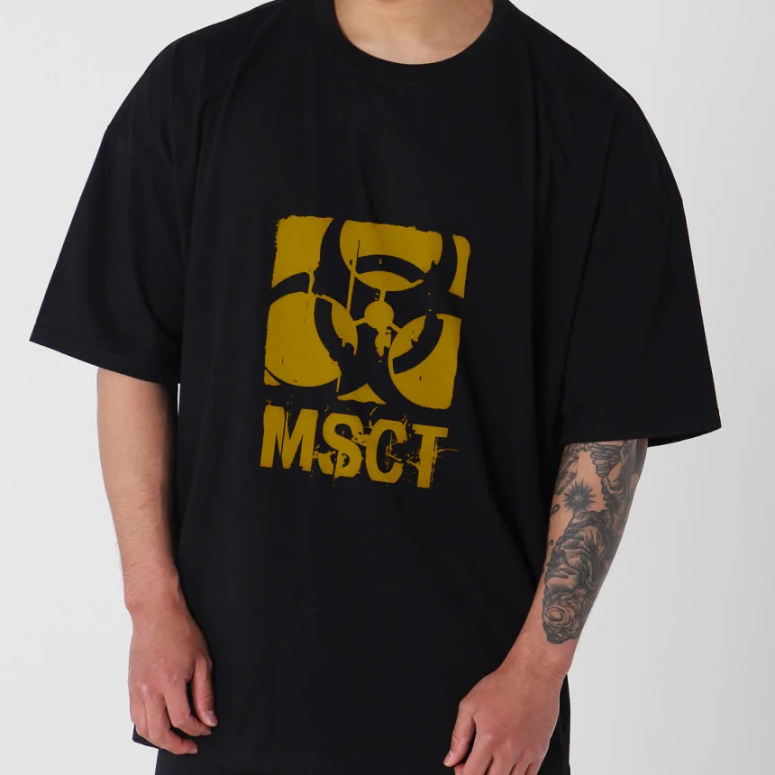 

Mens Tshirt Loose Big Size Hip Hop Fitness Workout Streetwear Graphic T Shirts Punk Clothes Men Shirt