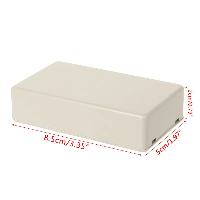 

New Plastic Electronics Project Box Enclosure Case DIY 3.34\"L x 1.96\"W x 0.83\"H Q1QC