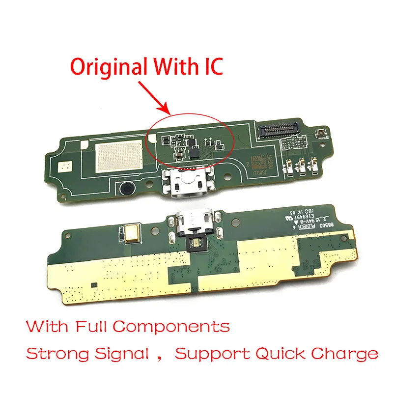 10 шт./лот для Xiaomi Redmi 4A 5 0 дюймов новый оригинальный USB зарядный порт гибкий кабель