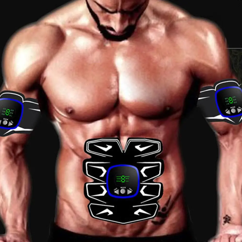 Хорошо разработанный шесть мышц живота принять форму помощник домашнее