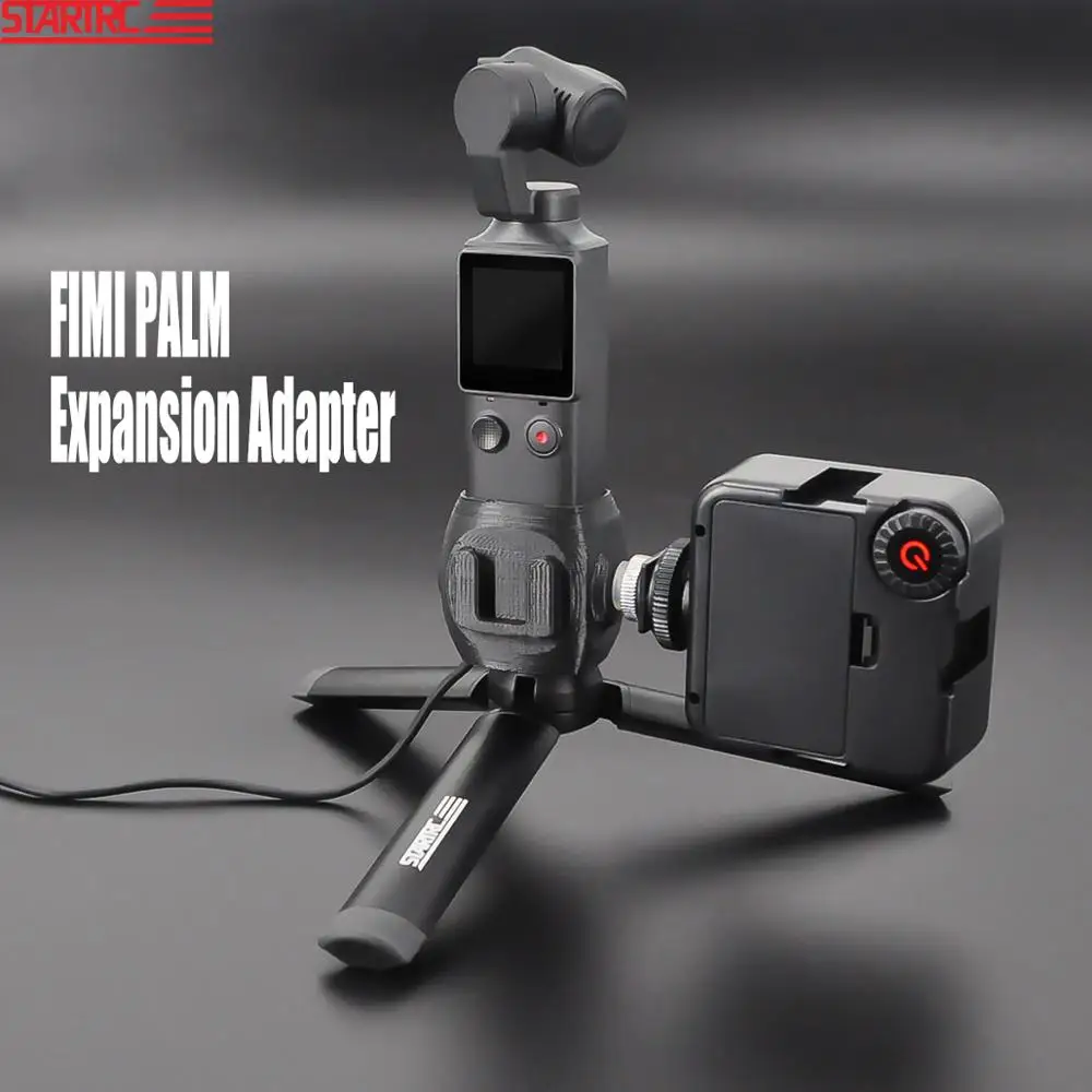 

STARTRC FIMI PALM Hot Shoe Mount Adapter with 1/4 Screw Adapter Base With Tripod For FIMI PALM Handheld gimbal