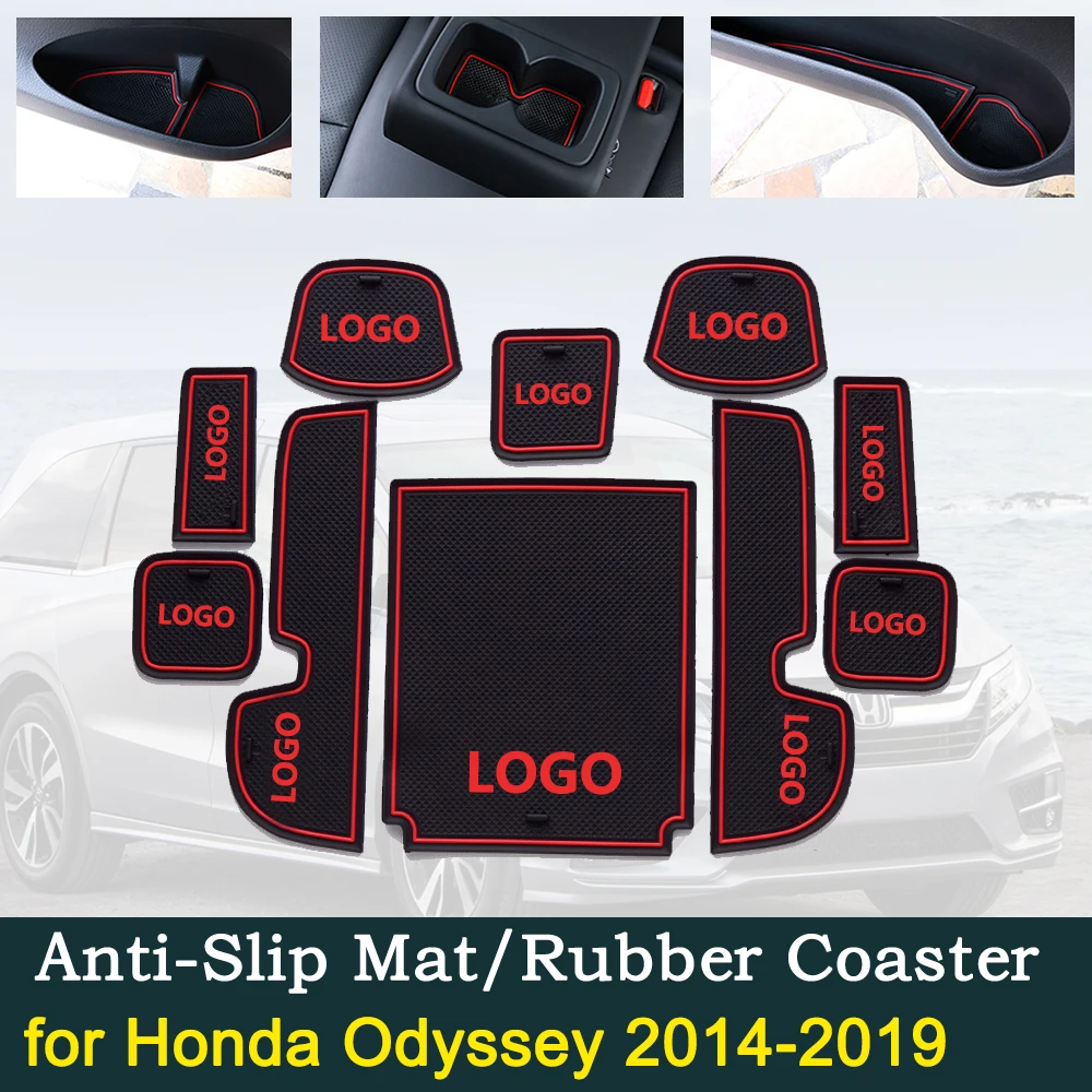 Противоскользящая резиновая подушка для Honda Odyssey 2014 ~ 2019 2015 2016 2017 RC1 RC2 JDM |