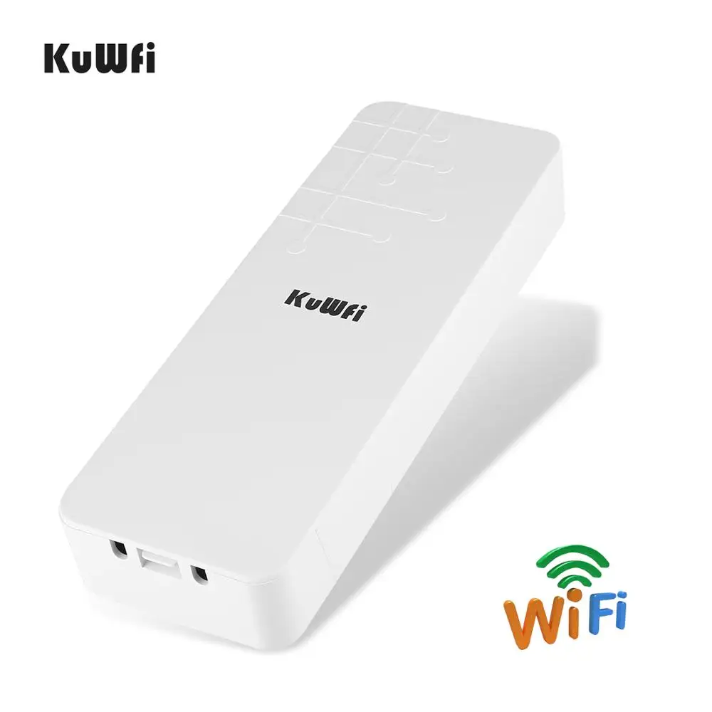 KuWfi Беспроводной маршрутизатор 300 Мбит / с 2.4G Открытый и закрытый CPE 1 3 км