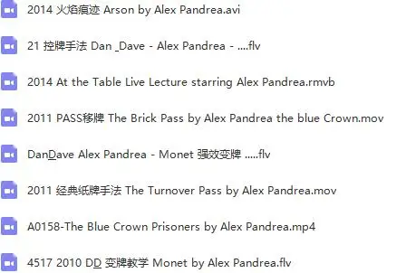 

Alex Pandrea - Collection magic tricks , magic tricks (no props)