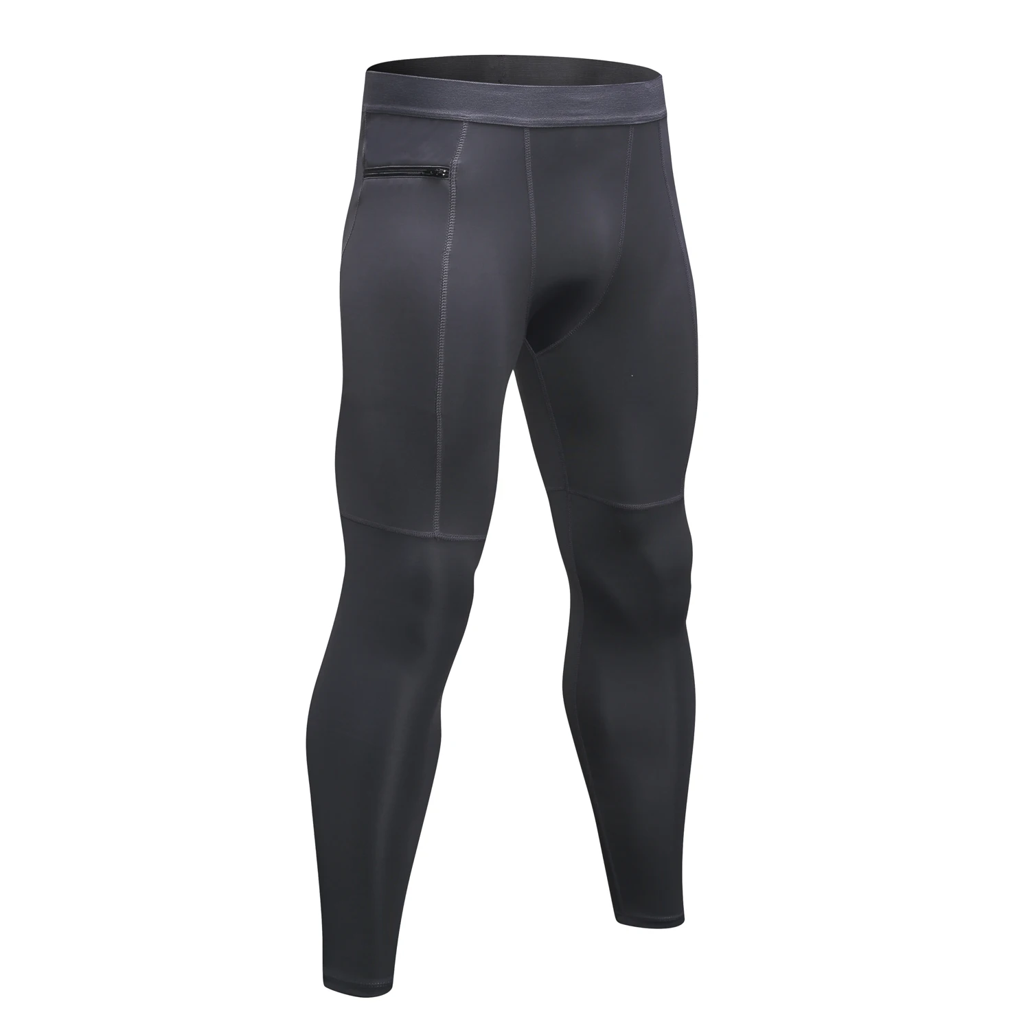 

Mens Compression Tight Leggings Zip Pocket Male Running Pants Gym Fitness Jogging Sportswear Quick Dry Sweatpants Summer 2021