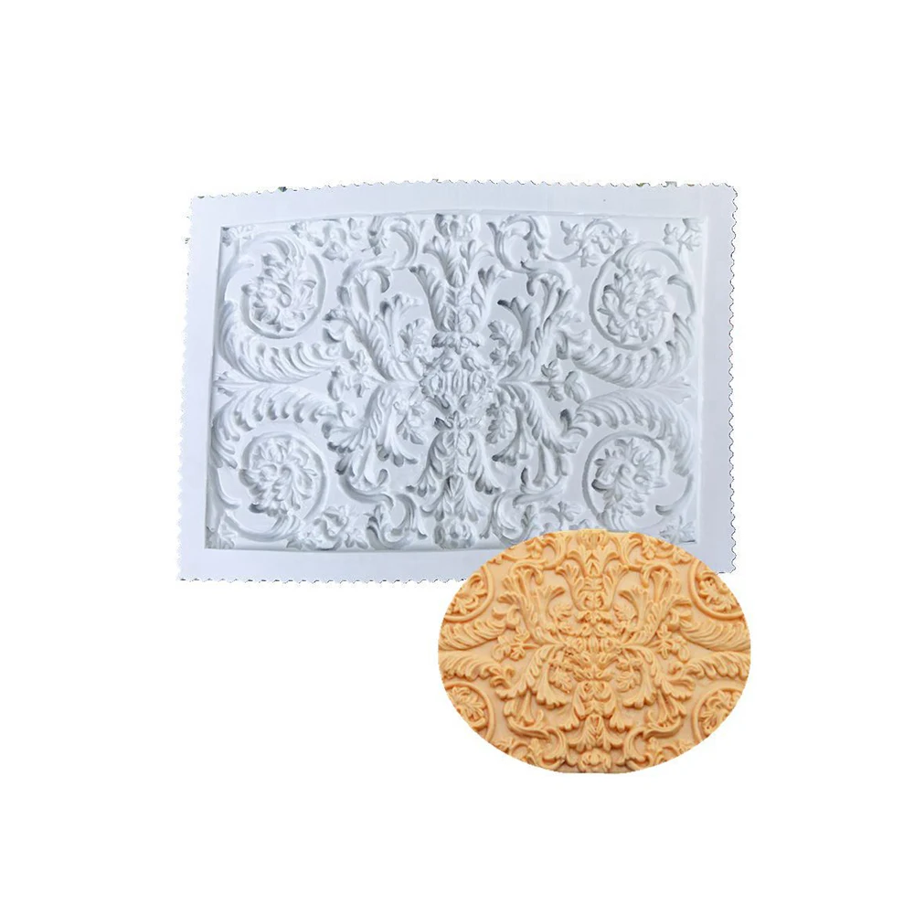 Съедобная волнистая изогнутая силиконовая форма жвачка помадка торт с оборками