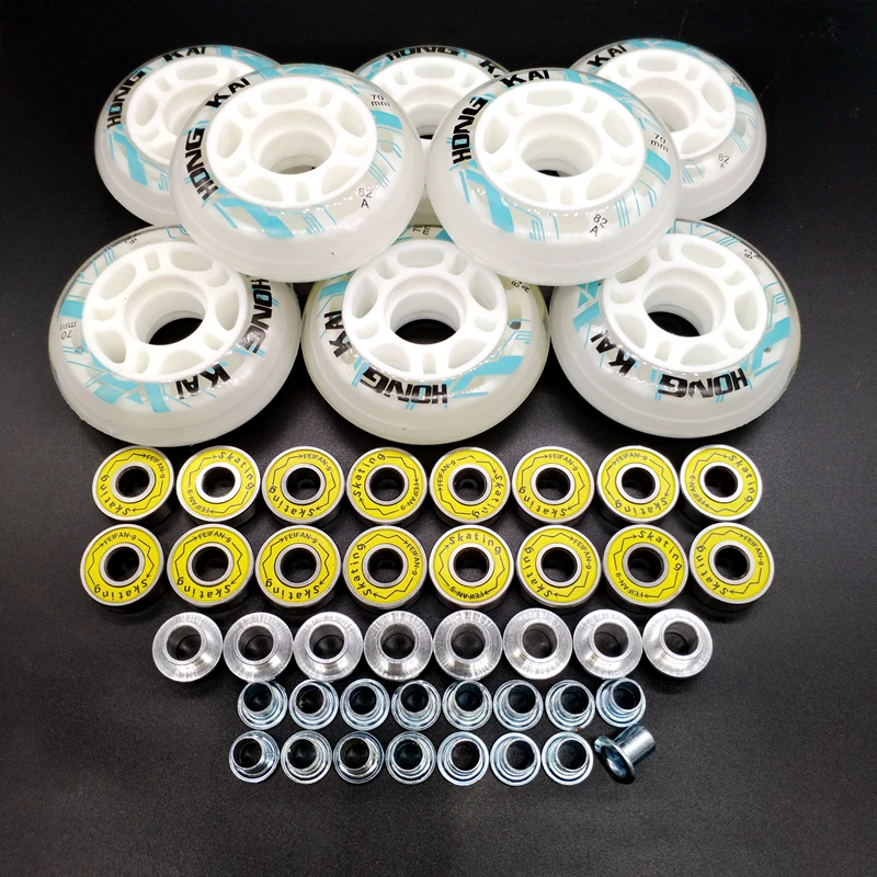 Бесплатная доставка роликовое колесо детское для скейта 64*24 мм 70 72 8 шт./лот|Детали