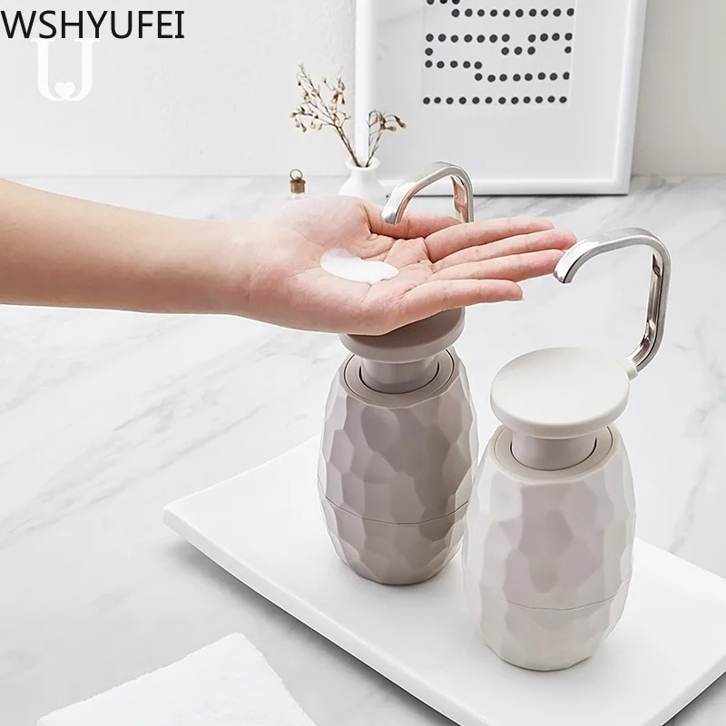 1 шт. дозатор жидкого мыла из нержавеющей стали 370 мл|Переносные дозаторы мыла| |