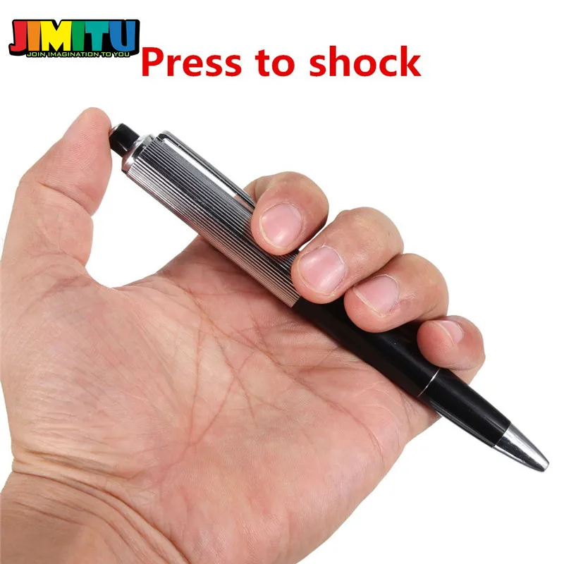 JIMITU 1 шт. 14,7*1*1 см электрическая ручка игрушка утилита гаджет кляп шутка смешная шутка трюк Новинка друг лучший подарок