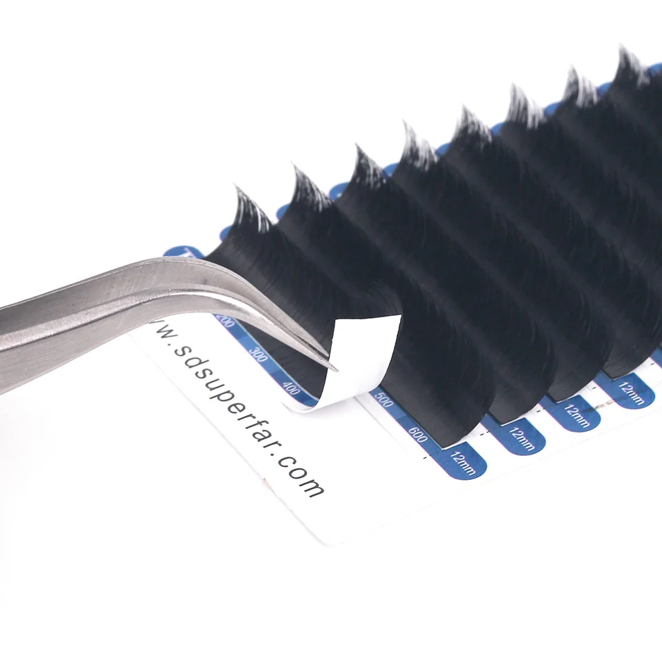 Самые популярные высококачественные легкие накладные ресницы Fana 1s цветущие