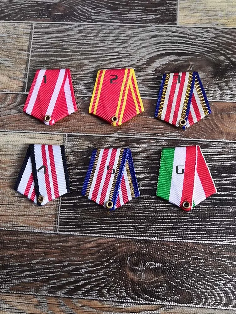 Ленты для медалей высококачественные ленты памятных коллекционирования значок