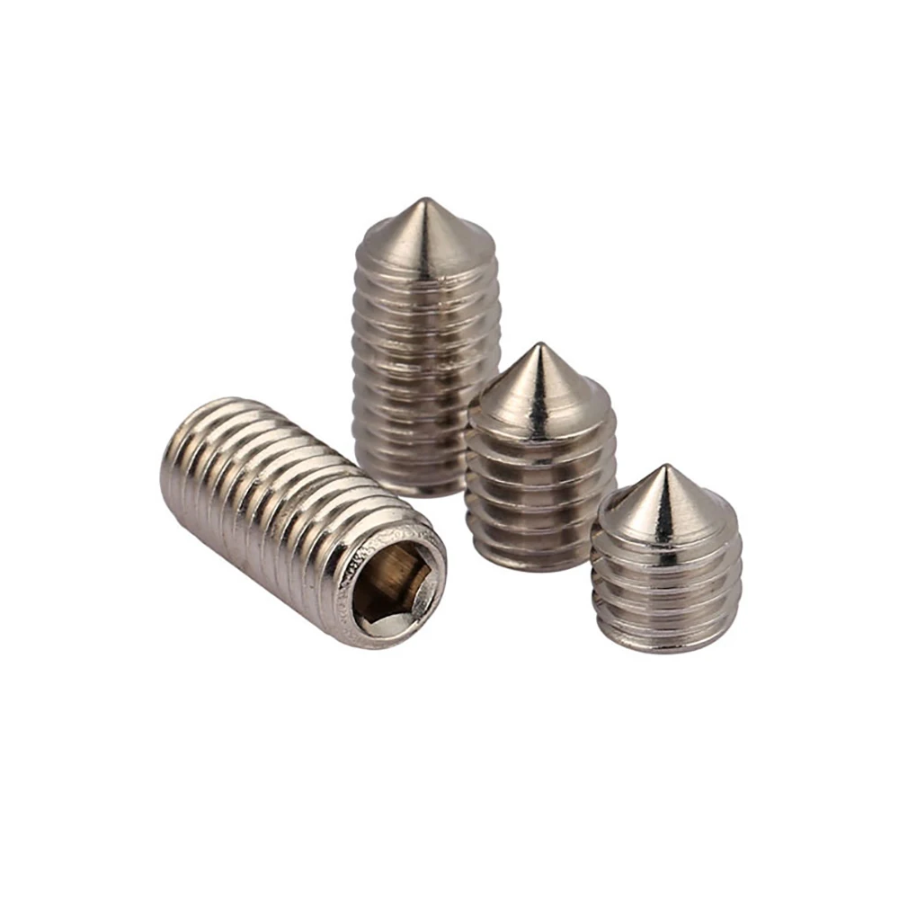 30 шт. шестигранные винты из нержавеющей стали с конусной точкой 3x3 мм ~ 12 |