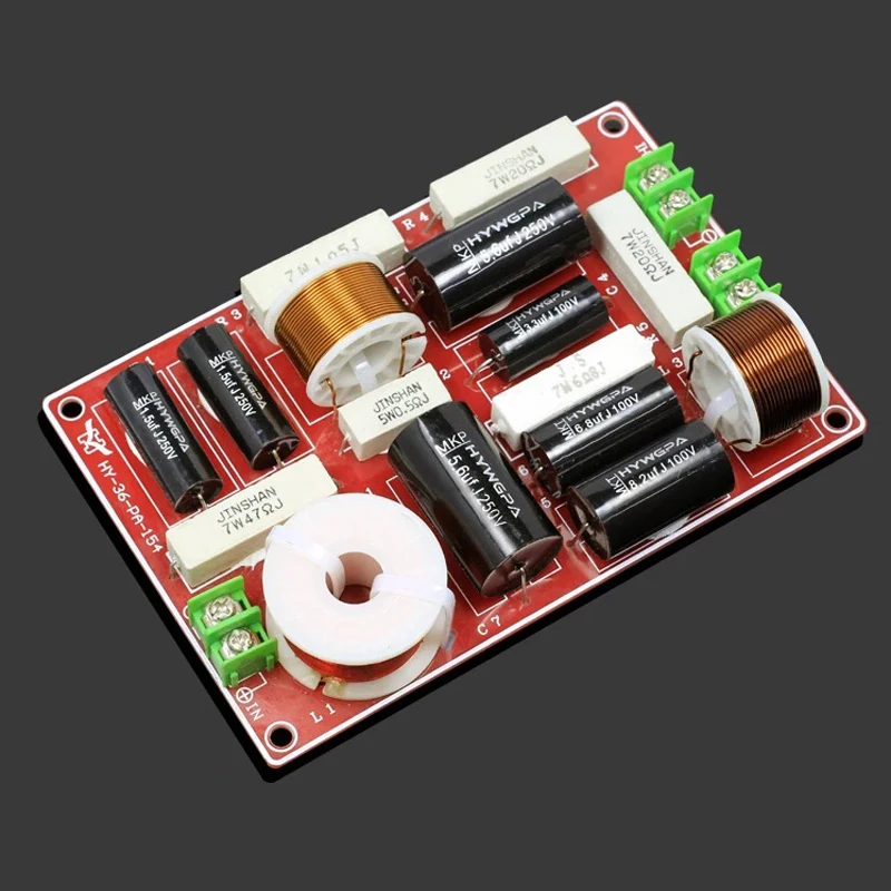 2 шт. способа 250 Вт акустическая система ВЧ 3200 Гц бас-частотный делитель домашний