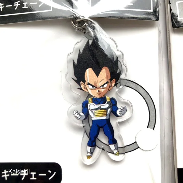 Dragon Ball Z аниме брелок мультфильм Супер Saiyan Goku брелок экшн игрушка Фигурки Коллекция Модель игрушки брелок кольцо брелок - Цвет: 22