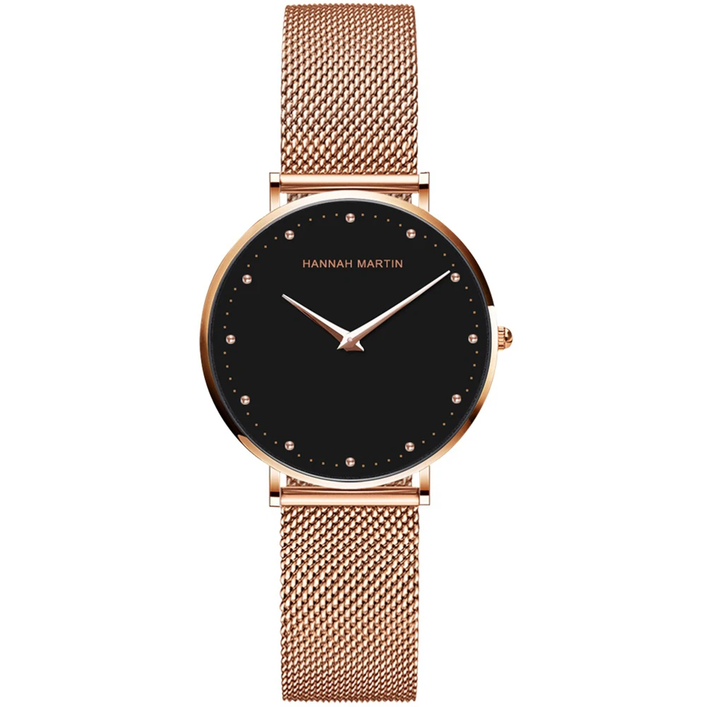 

Women Watches Top Brand Luxury Fashion Japan Quartz Movement Stainless Steel Rose Gold Waterproof Wrist watches relogio feminino