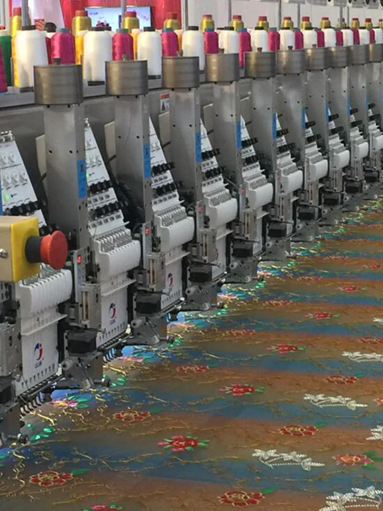 Яркая шелковая нить DIY Ручная вышивка крестом для шитья Набор полиэфирная