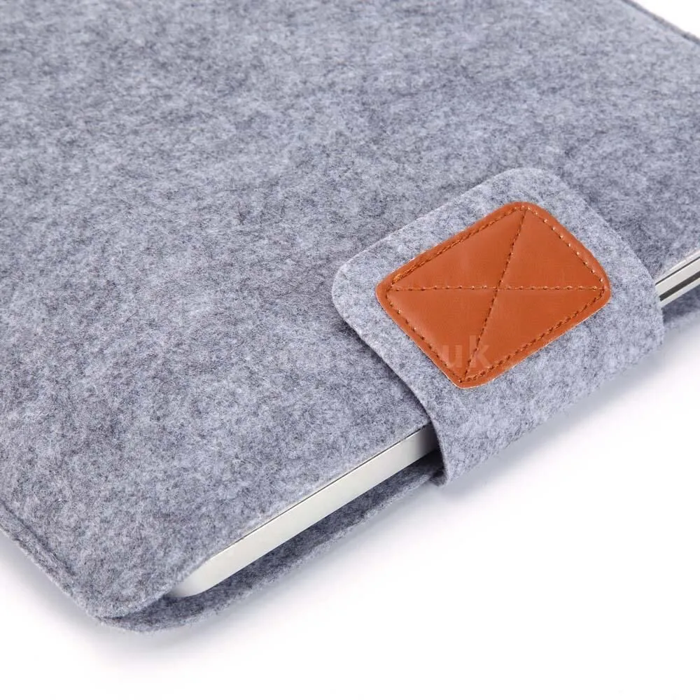 

Portable Notebook Case Felt Laptop Bag Pouch Document File Bag Folders Handbag for Macbook IPad Pro Kindle Desk Organizer Bag