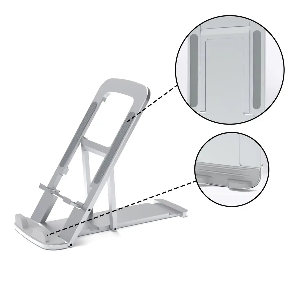Bracket Portable Lazy Flat Metal Folding Stand Creative Desktop Aluminum Alloy Personality Mobile Phone | Компьютеры и офис