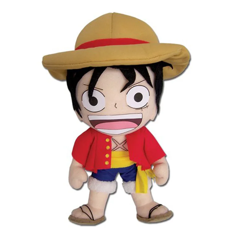 8 видов стилей Аниме цельная соломенная шляпа Luffy Roronoa Zoro Ace плюшевые Мультяшные детские игрушки Kawaii мягкие куклы для детей 23~ 24 см