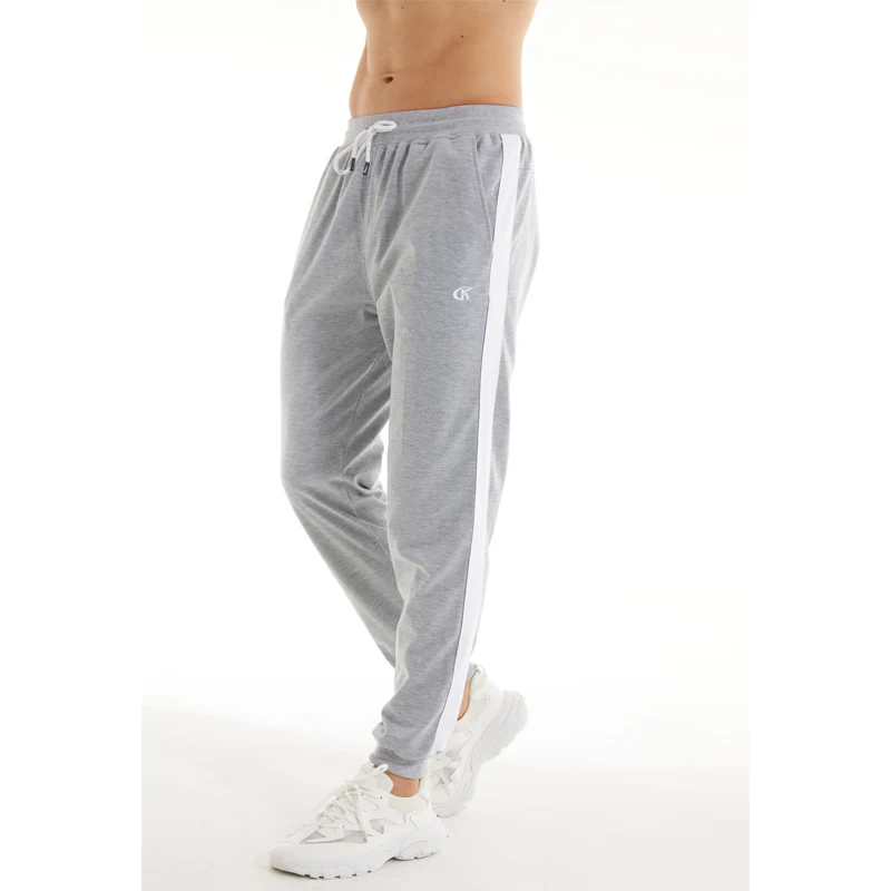 

Men's Joggers Sweatpants 2021 New Streetwear Fitness Clothing Fashion Casual With Zipper Pockets Drawstring Lounge Striped Pants