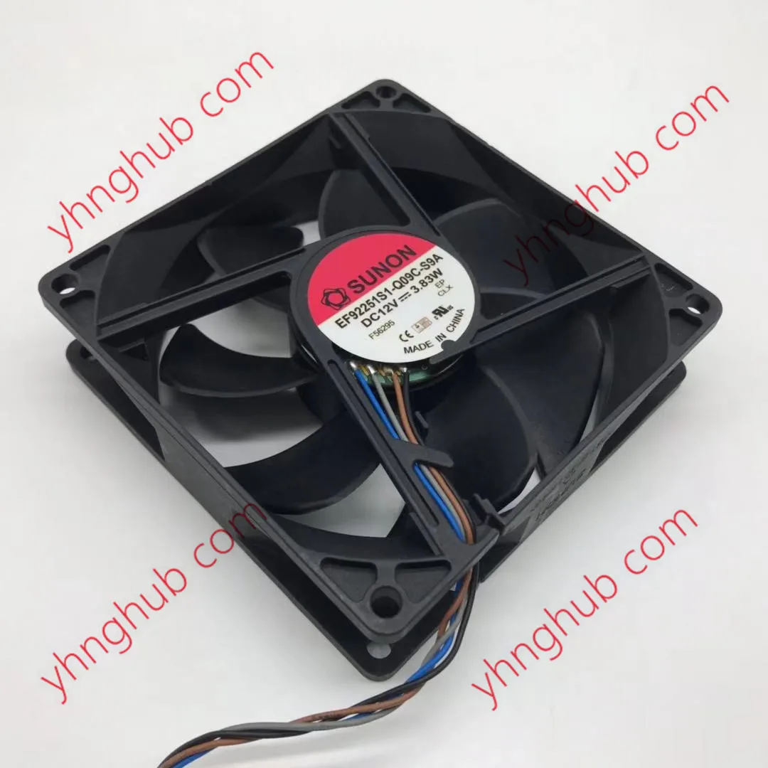 SUNON EF92251S1-Q09C-S9A DC 12V 3,83 W 92x92x25mm 4-проводной вентилятор охлаждения сервера