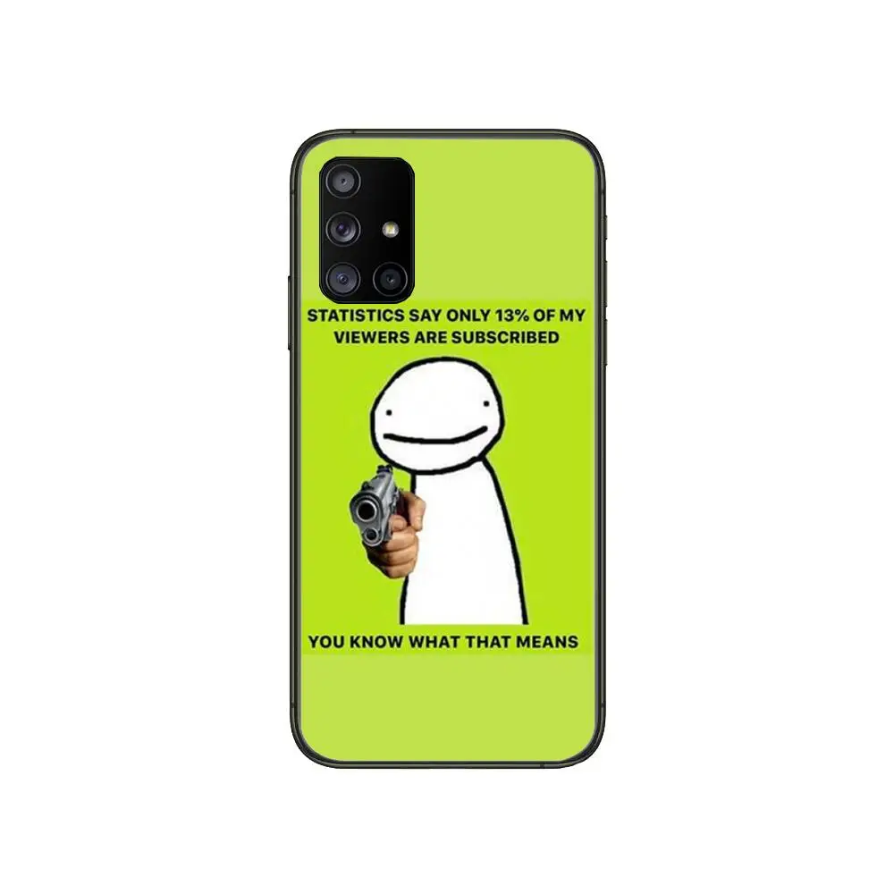 

Top Game Technoblade Blood God Phone Case Hull For Samsung Galaxy A 50 51 20 71 70 40 30 10 80 E 5G S Black Shell Art Cell Cove