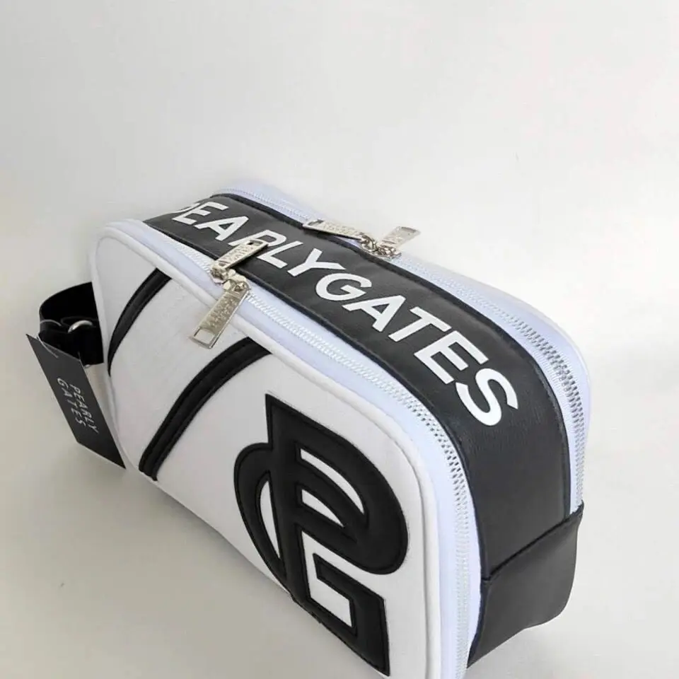 New golf bag clutch bag double-layer large-capacity bag multi-functional color-blocking handbag