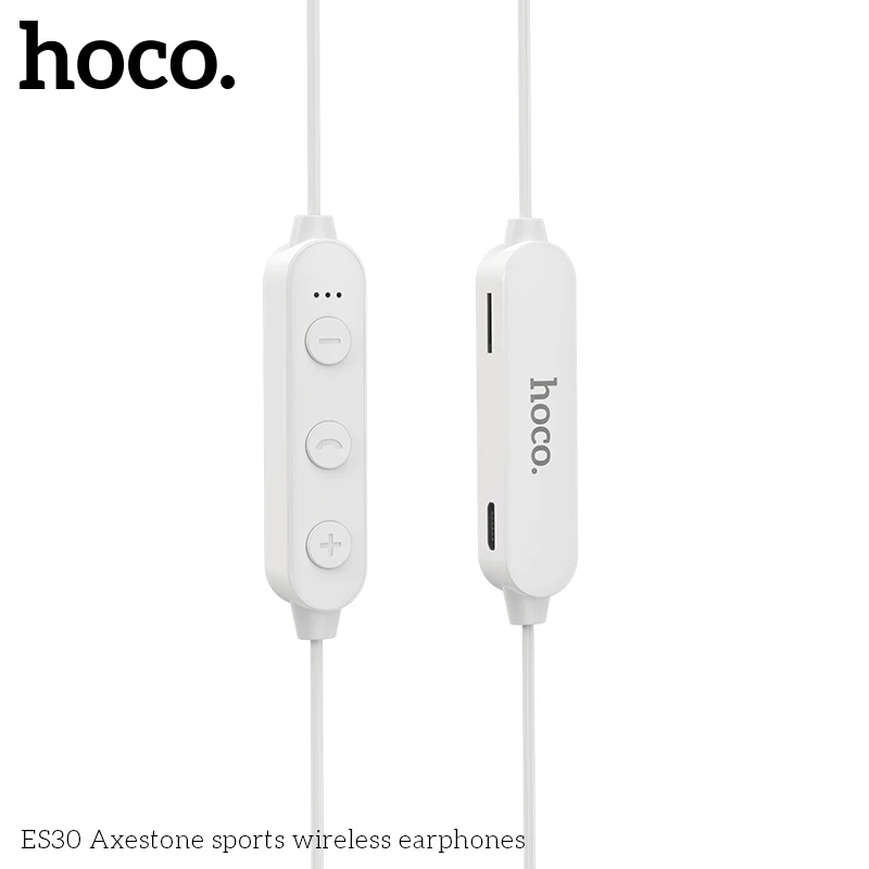 HOCO ES30 Спортивная bluetooth гарнитура поддерживает TF карты беспроводные двойные