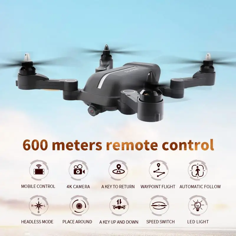 Беспилотный летательный аппарат GPS 2020 Новый X28 WI FI FPV Дрон с камерой для съемки