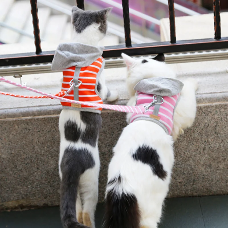 

Pet Hoodie Harness with Leash