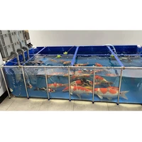 lvju fish aquarium tank 92 gallon 350 liter 10010035cm koi pond