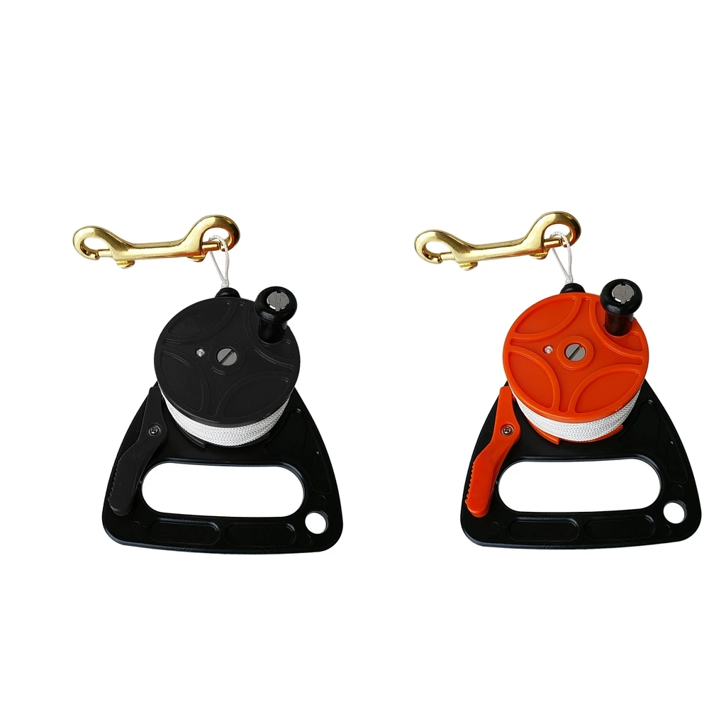 Многоцелевой SMB подводное погружение катушка с ручкой большой палец пробка 46 м