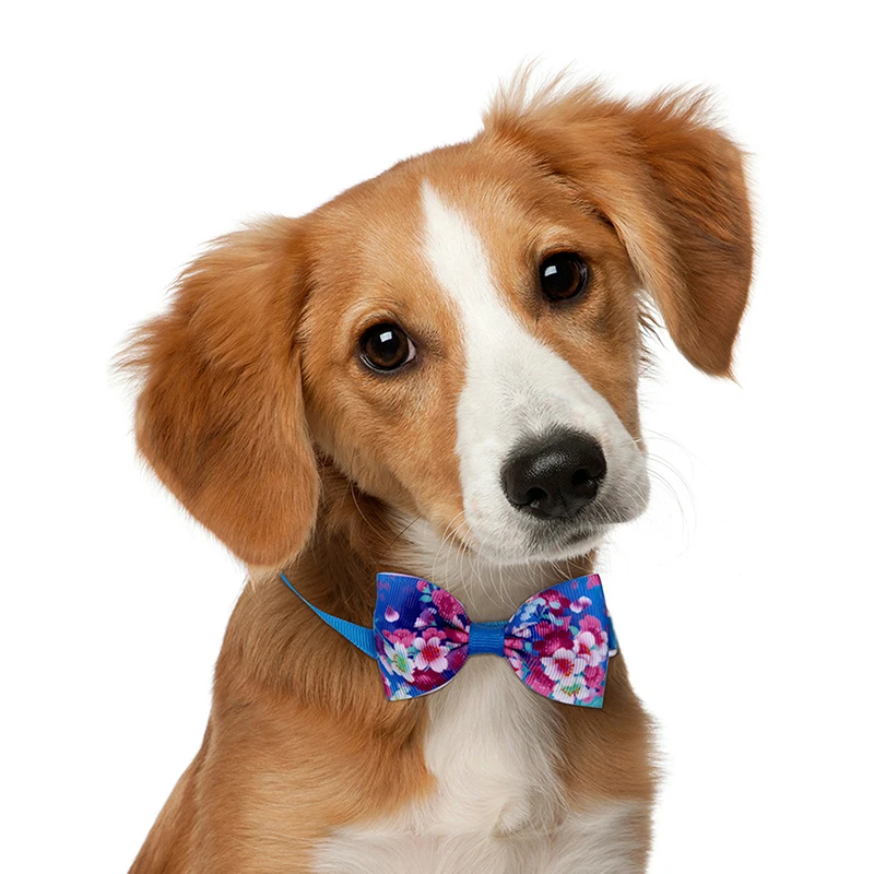 

50pcs Mixed Styles Pet Puppy Dog Cat Bow Ties/Bowties Adjustable Dog Grooming Bows Accessories Dog Ties Pet Products